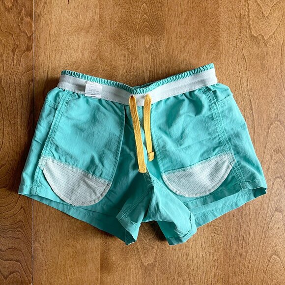 Patagonia seafoam green shorts S 7-8 - Picture 7 of 9